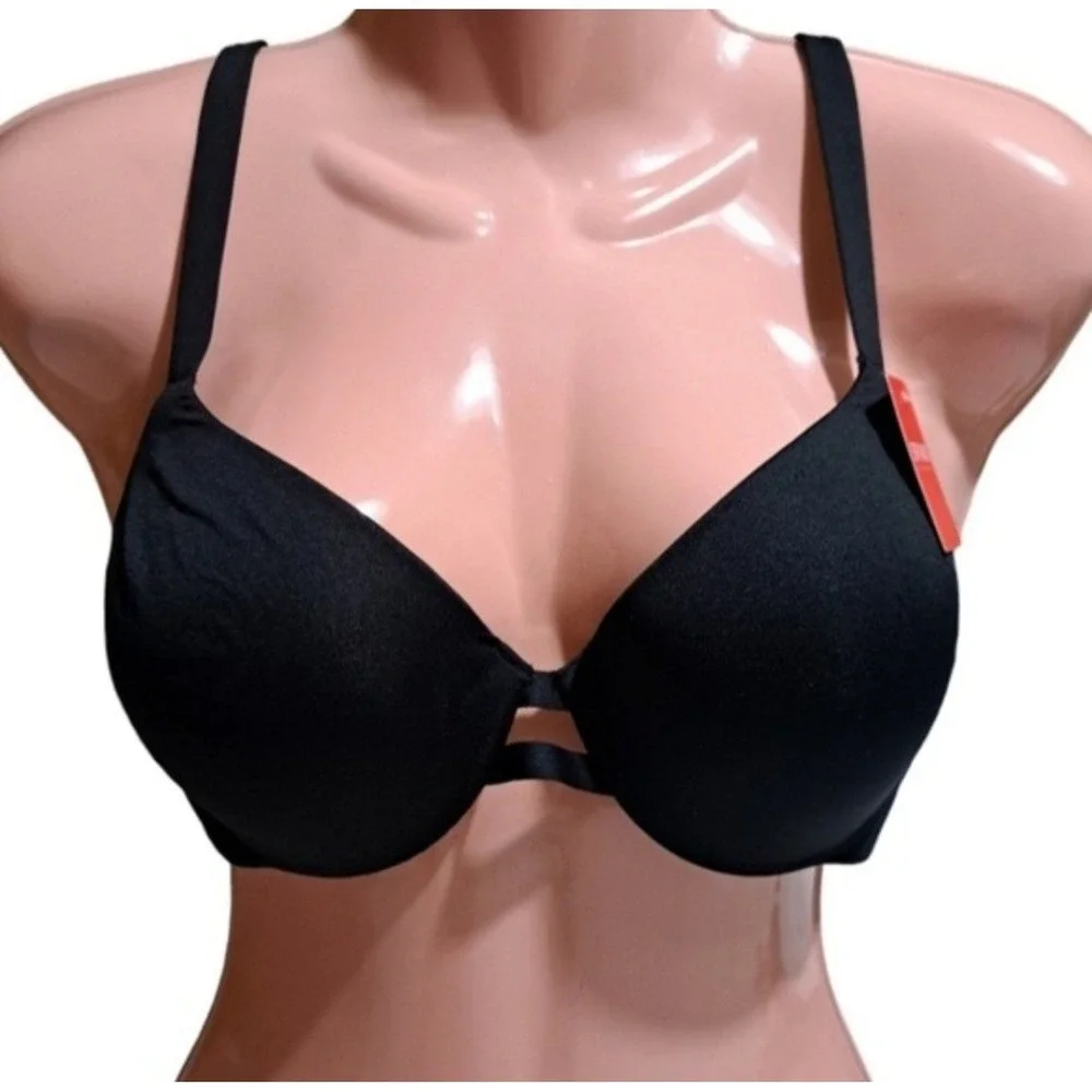 SPANX Women's Swim Convertible Bra Black Size 34D 50127R